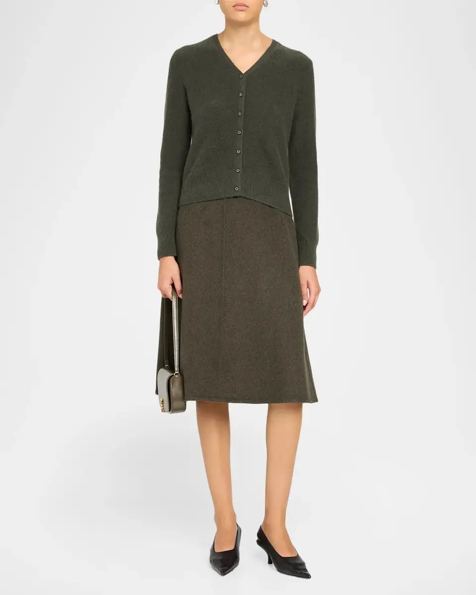 Vince V-Neck Cashmere Cardigan | Thumbnail 2 Vince V-Neck Cashmere Cardigan | Thumbnail 2