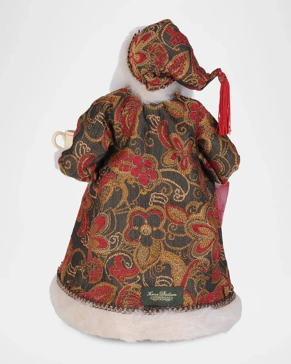 Karen Didion Coffee Santa Figurine | Thumbnail 2 Karen Didion Coffee Santa Figurine | Thumbnail 2