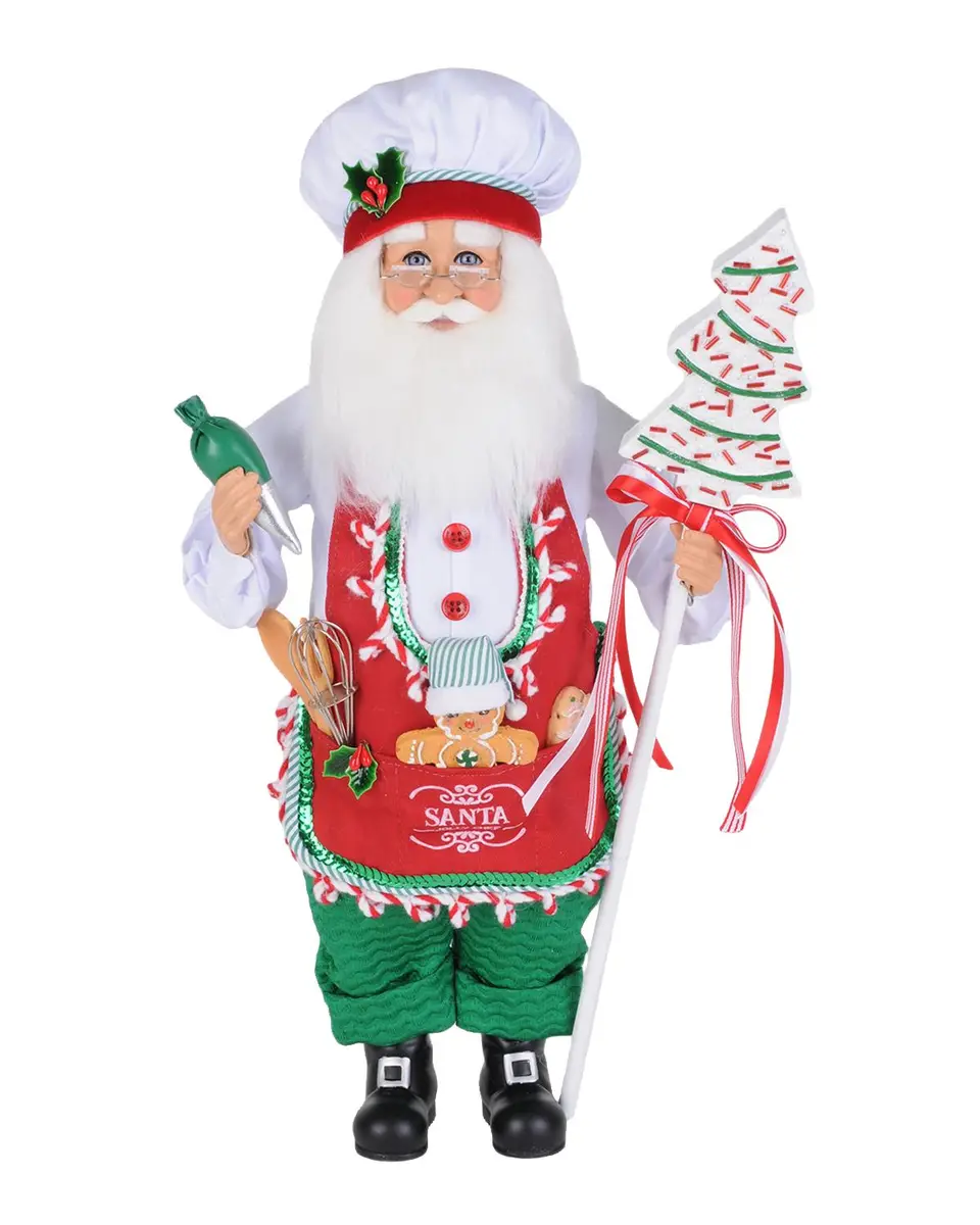 Karen Didion Cookie Tree Baker Santa Figurine | Thumbnail 3 Karen Didion Cookie Tree Baker Santa Figurine | Thumbnail 3
