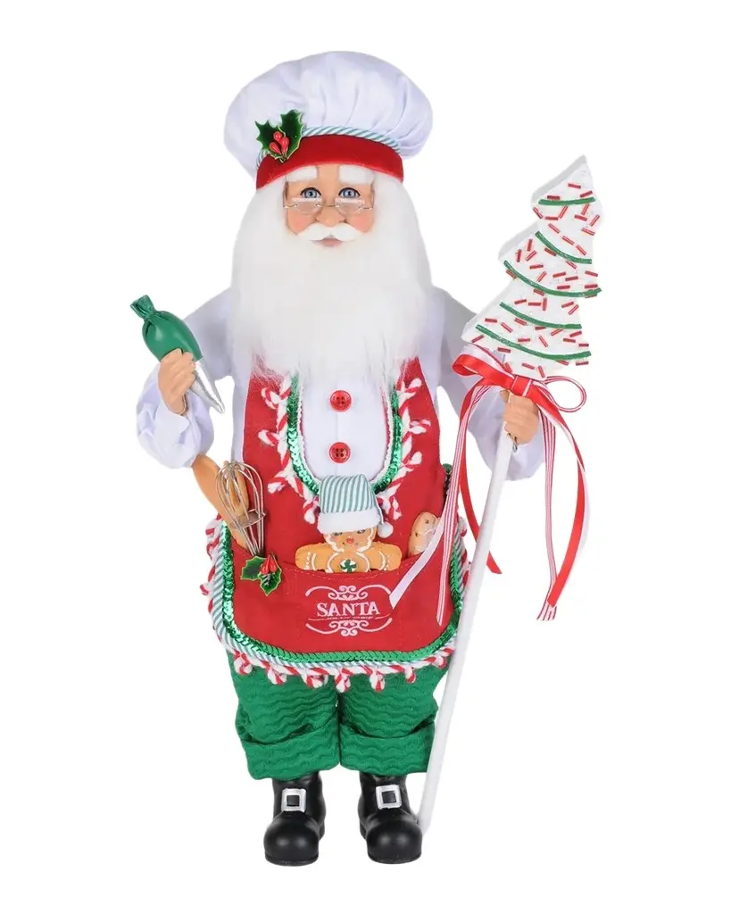 Cookie Tree Baker Santa Figurine Cookie Tree Baker Santa Figurine