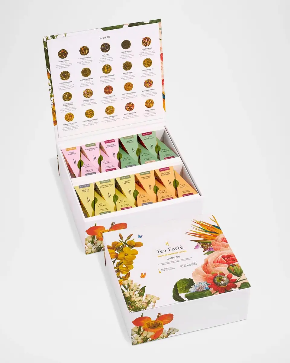 Tea Forte x The New York Botanical Garden Jubilee Tea Chest | Thumbnail 2 Tea Forte x The New York Botanical Garden Jubilee Tea Chest | Thumbnail 2