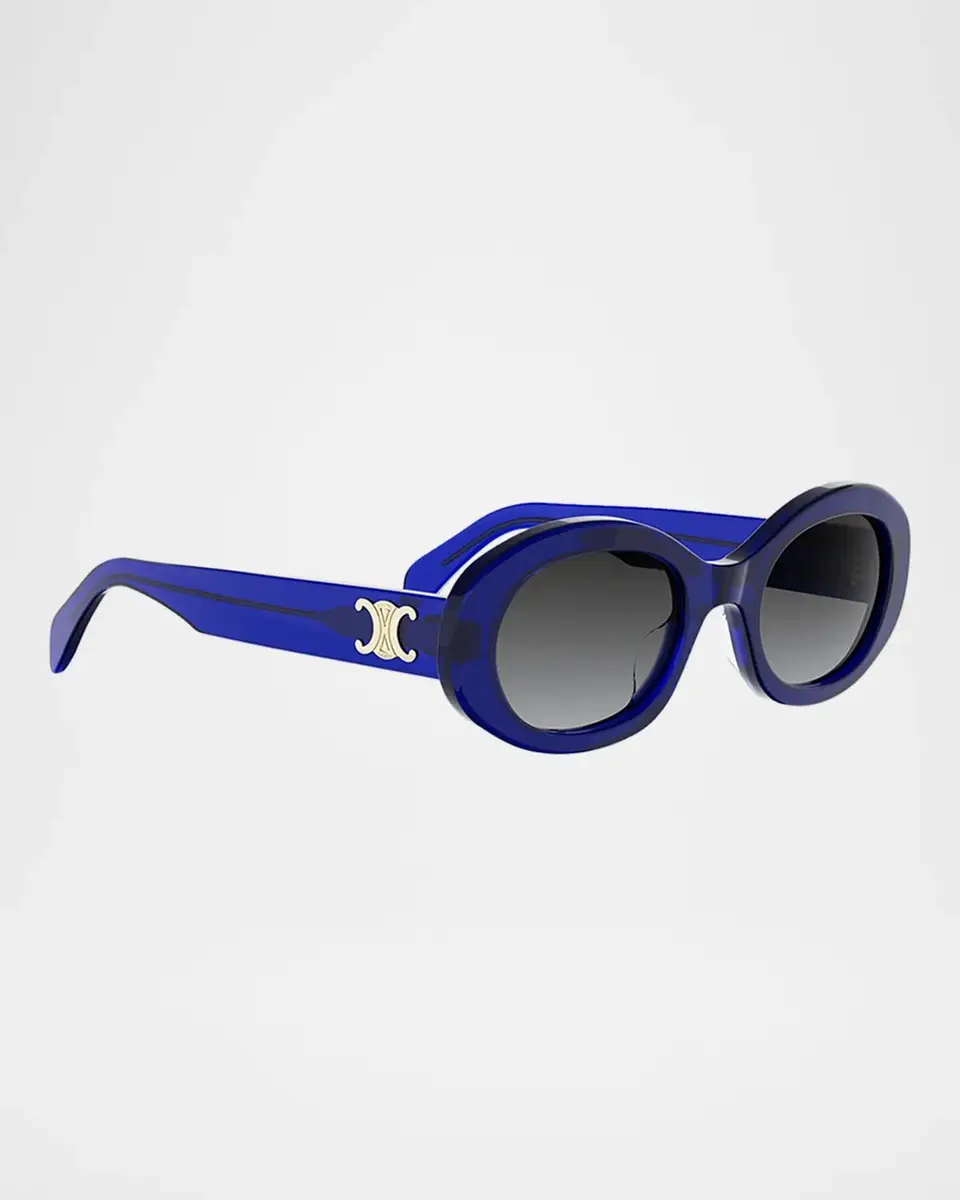 Celine Triomphe 52MM Oval Sunglasses | Thumbnail 2 Celine Triomphe 52MM Oval Sunglasses | Thumbnail 2