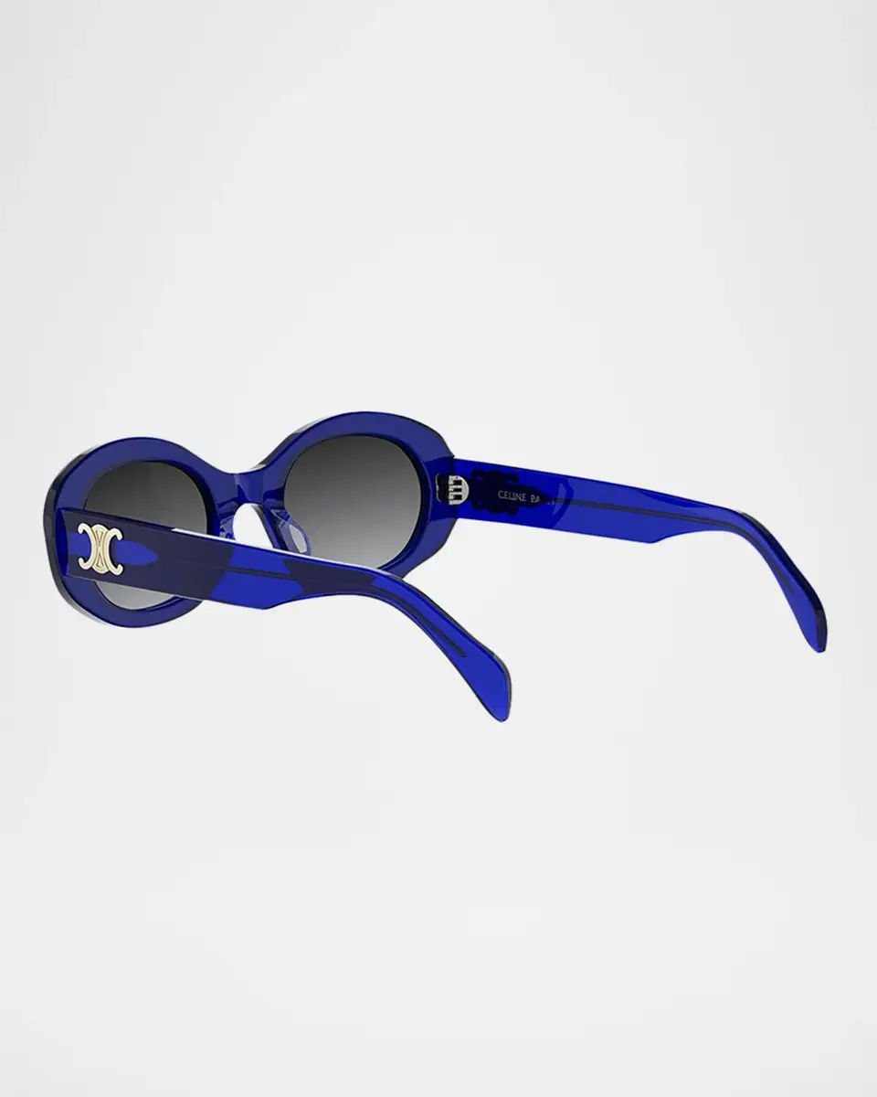 Celine Triomphe 52MM Oval Sunglasses | Thumbnail 3 Celine Triomphe 52MM Oval Sunglasses | Thumbnail 3