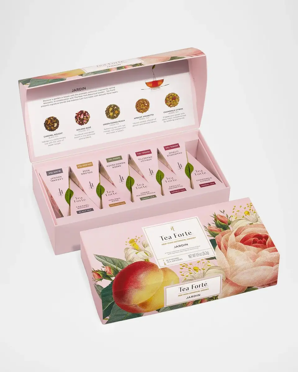 Tea Forte x The New York Botanical Garden Jardin Petite Presentation Box | Thumbnail 2 Tea Forte x The New York Botanical Garden Jardin Petite Presentation Box | Thumbnail 2