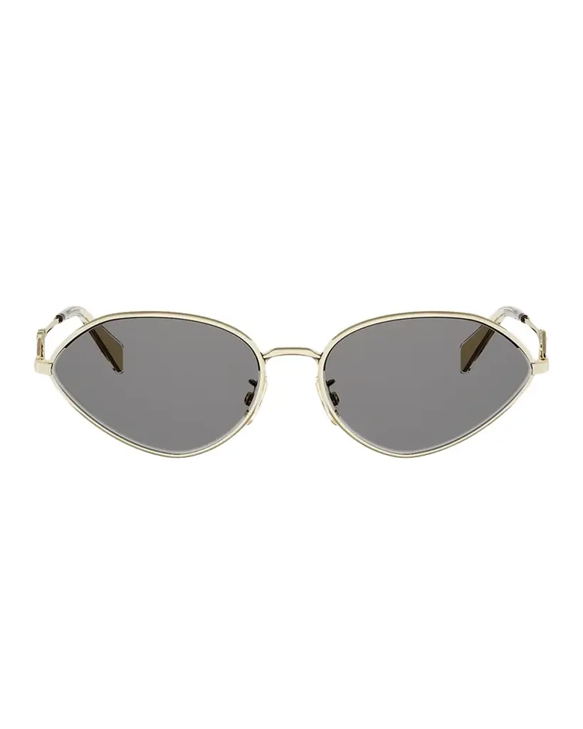Wire 58MM Oval Sunglasses Wire 58MM Oval Sunglasses