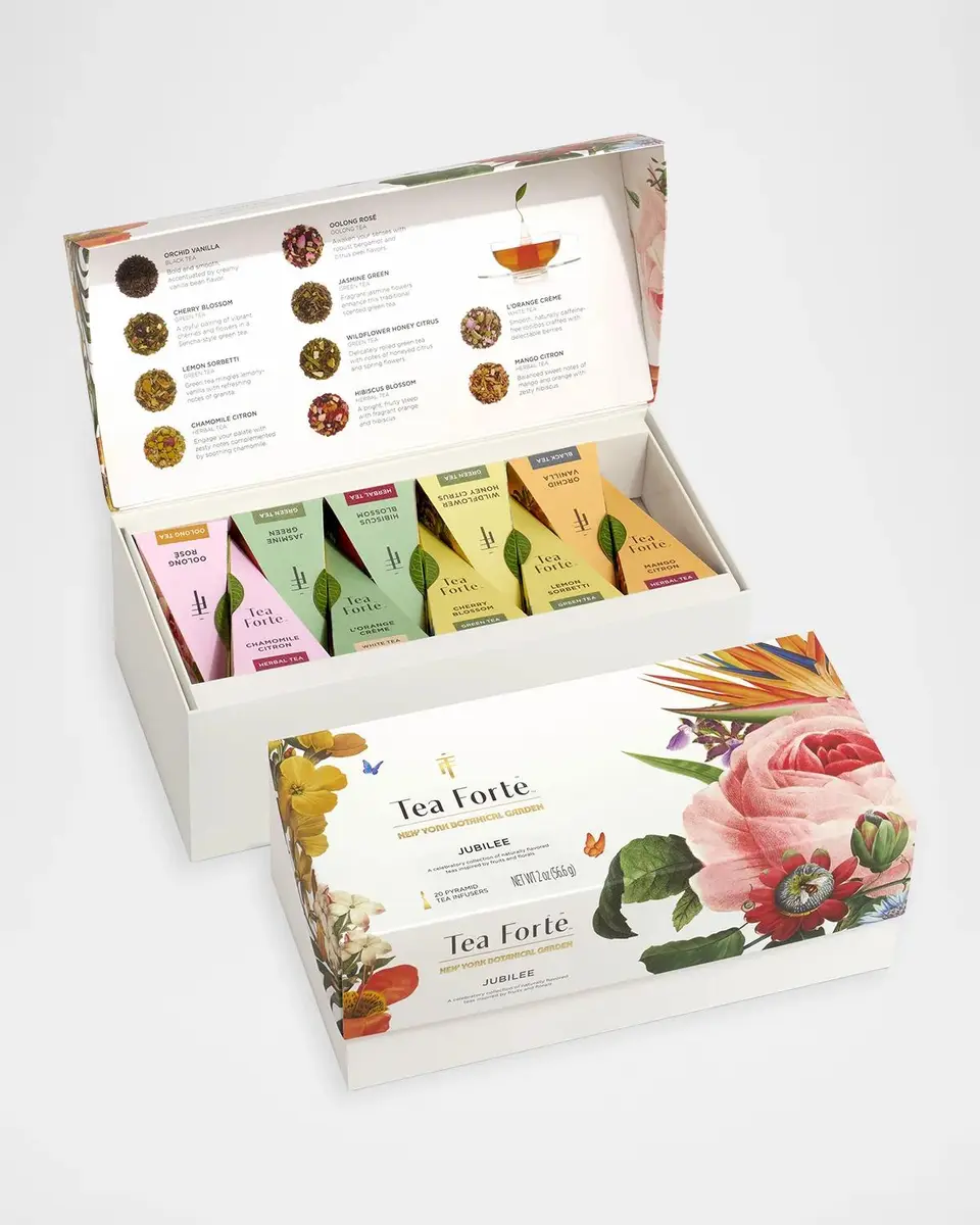 Tea Forte x The New York Botanical Garden Jubilee Presentation Box | Thumbnail 2 Tea Forte x The New York Botanical Garden Jubilee Presentation Box | Thumbnail 2