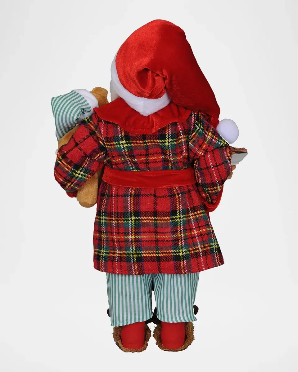Karen Didion Santa Claus Faux-Fur Christmas Figurine | Thumbnail 2 Karen Didion Santa Claus Faux-Fur Christmas Figurine | Thumbnail 2