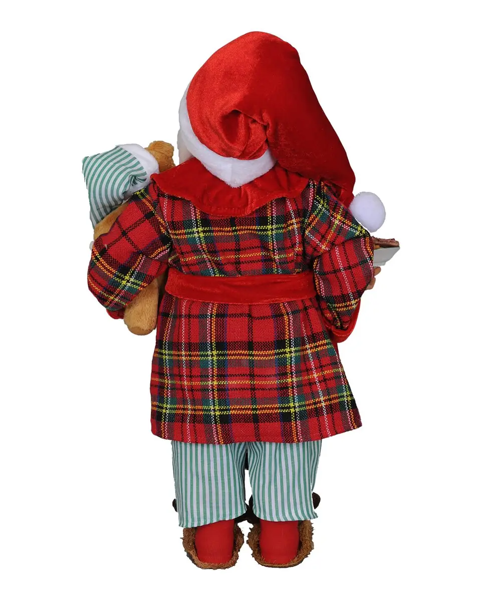 Karen Didion Santa Claus Faux-Fur Christmas Figurine | Thumbnail 4 Karen Didion Santa Claus Faux-Fur Christmas Figurine | Thumbnail 4