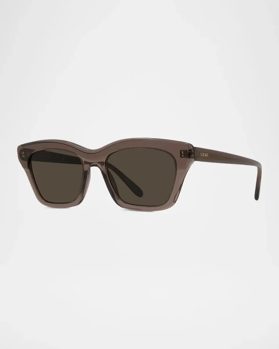 Loewe Men's Acetate Cat-Eye Sunglasses | Thumbnail 3 Loewe Men's Acetate Cat-Eye Sunglasses | Thumbnail 3
