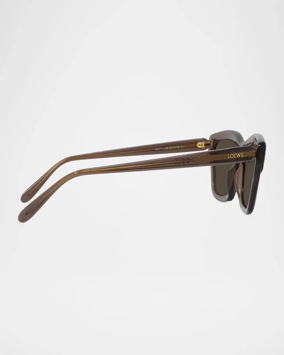 Loewe Men's Acetate Cat-Eye Sunglasses | Thumbnail 4 Loewe Men's Acetate Cat-Eye Sunglasses | Thumbnail 4