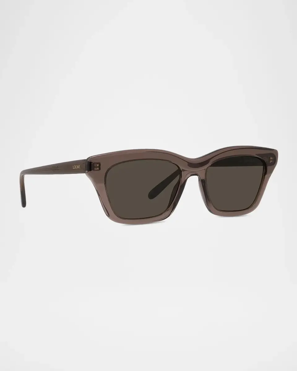 Loewe Men's Acetate Cat-Eye Sunglasses | Thumbnail 8 Loewe Men's Acetate Cat-Eye Sunglasses | Thumbnail 8