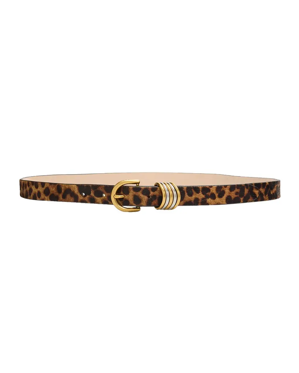 rag & bone Sasha Leopard Calf Hair Belt | Thumbnail 3 rag & bone Sasha Leopard Calf Hair Belt | Thumbnail 3