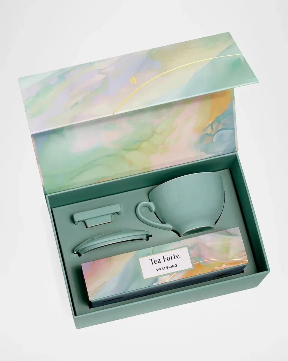 Tea Forte Wellbeing 3-Piece Luxury Gift Set | Thumbnail 3