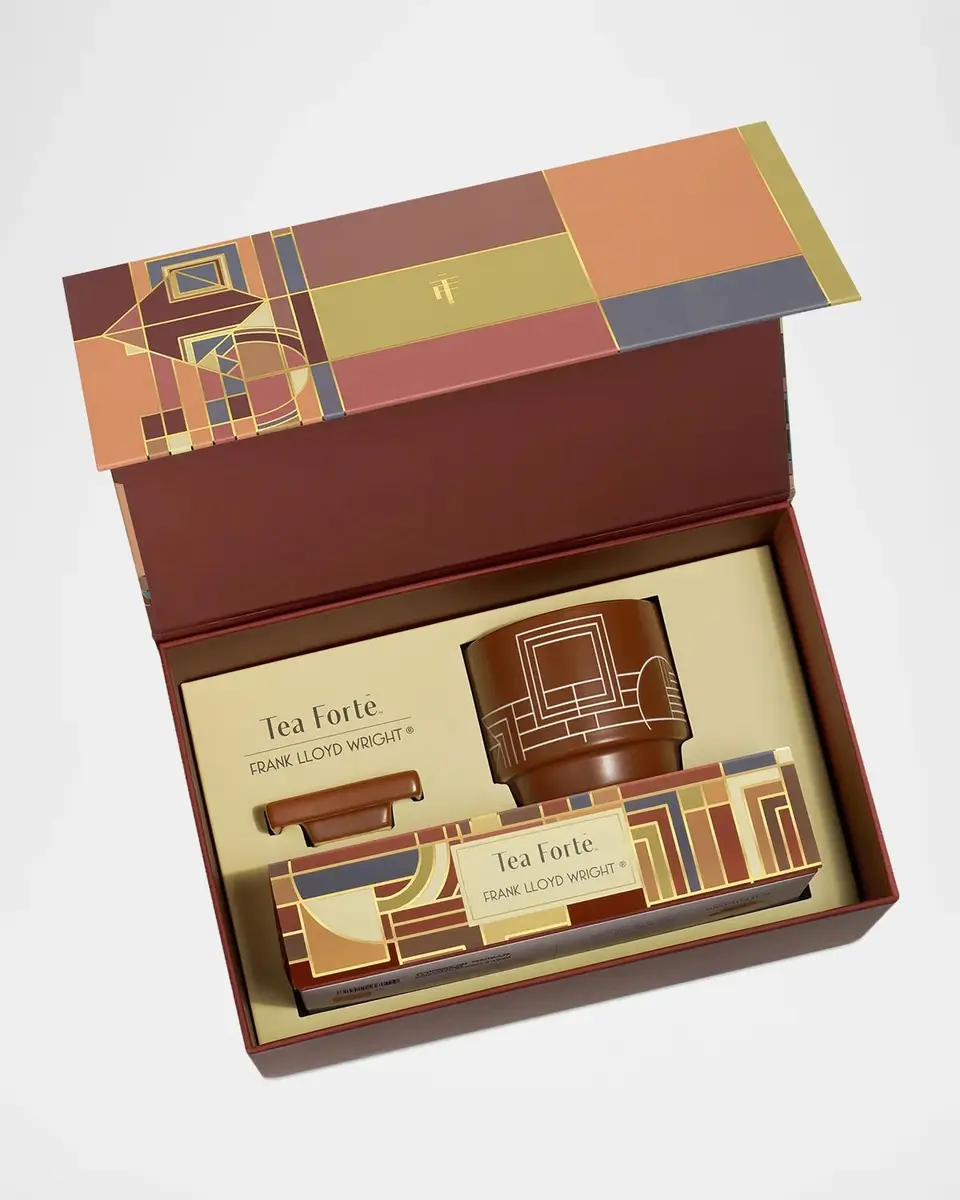 Tea Forte x Frank Lloyd Wright 3-Piece Luxury Gift Set | Thumbnail 2