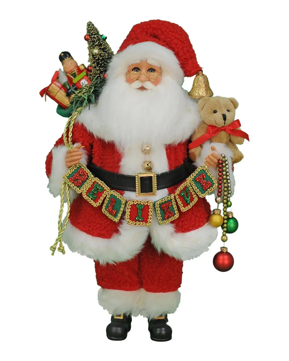 Karen Didion Believe Santa Figurine | Thumbnail 3 Karen Didion Believe Santa Figurine | Thumbnail 3