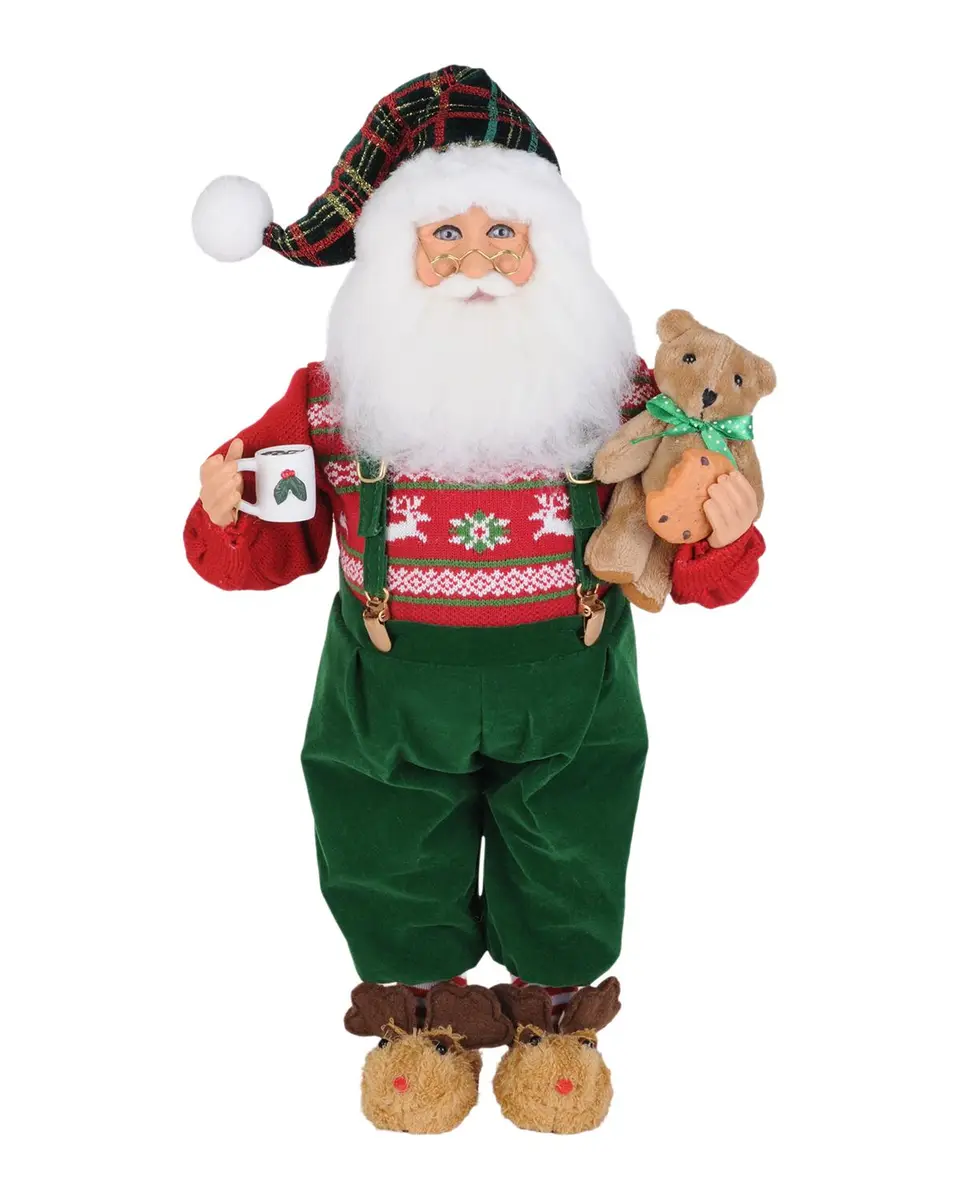 Karen Didion Cozy Christmas King of the Grill Santa Figurine | Thumbnail 3 Karen Didion Cozy Christmas King of the Grill Santa Figurine | Thumbnail 3