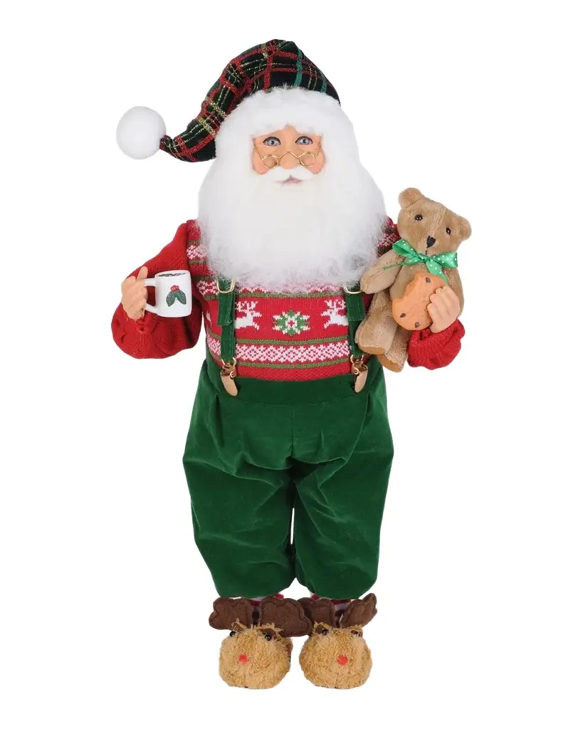 Cozy Christmas King of the Grill Santa Figurine Cozy Christmas King of the Grill Santa Figurine