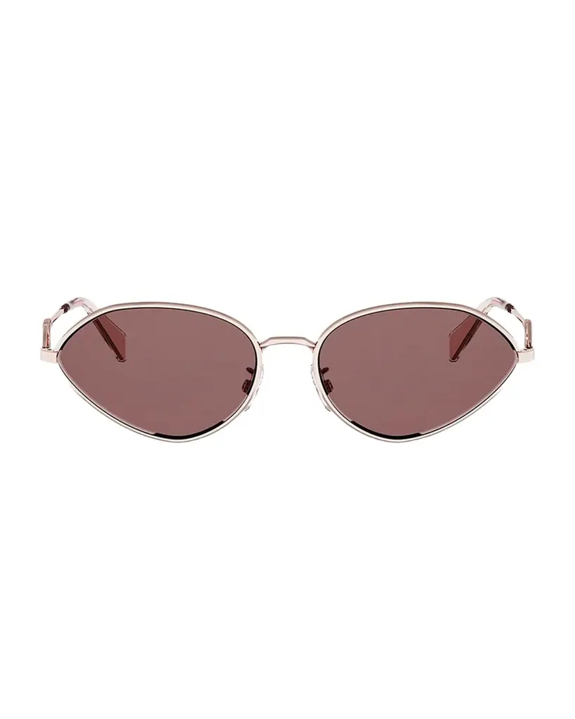 Wire 58MM Oval Sunglasses Wire 58MM Oval Sunglasses