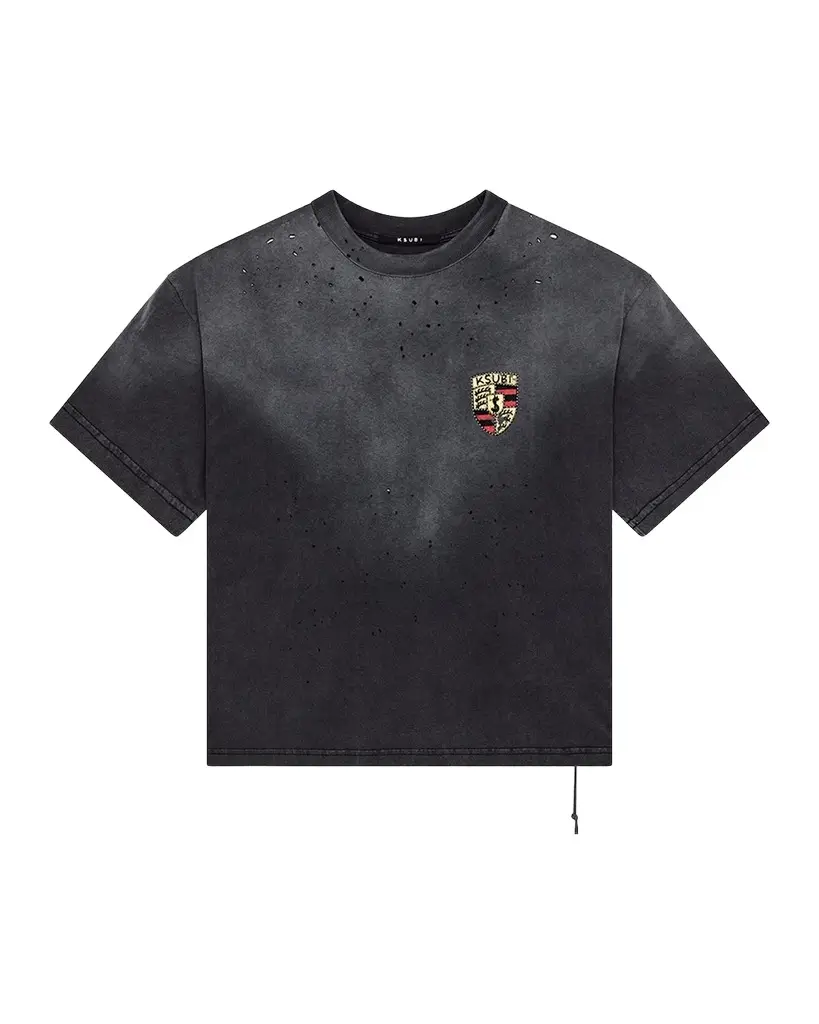 Ksubi Men's Shield Halen Printed Cotton T-Shirt