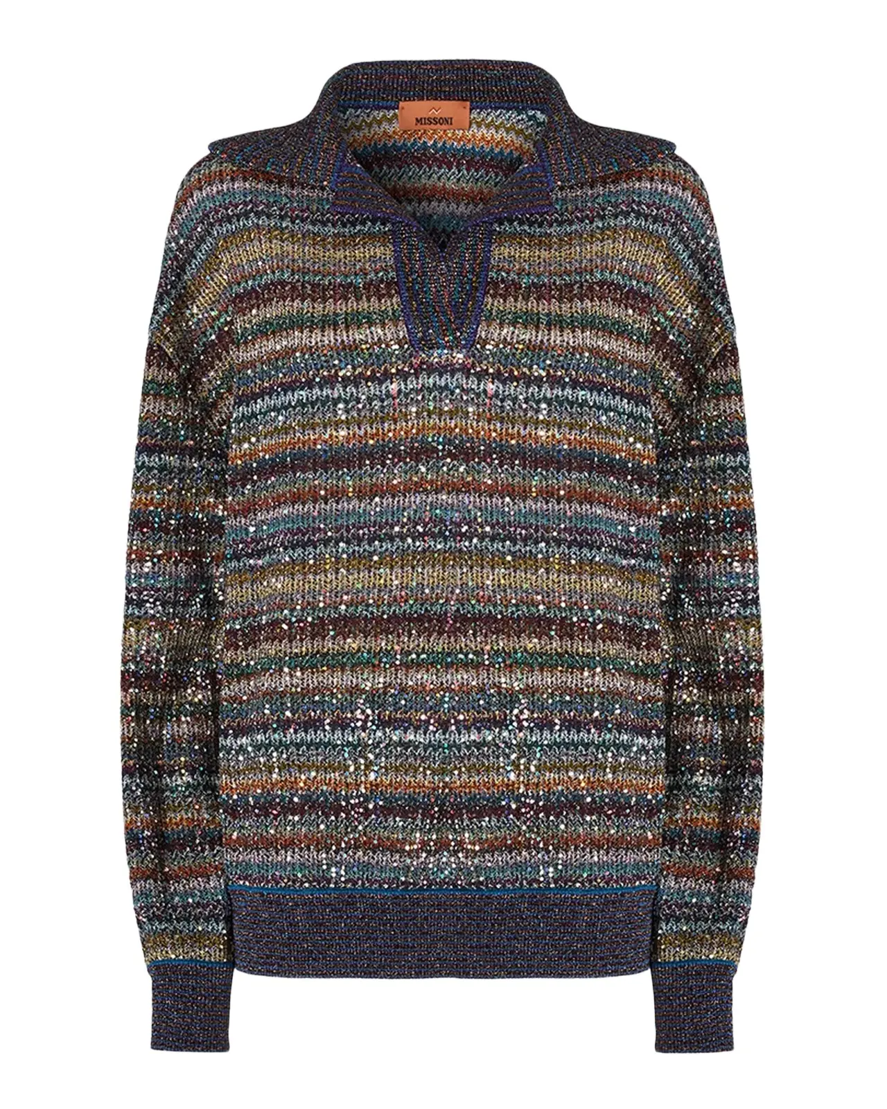Missoni Viscose Lame Polo Shirt