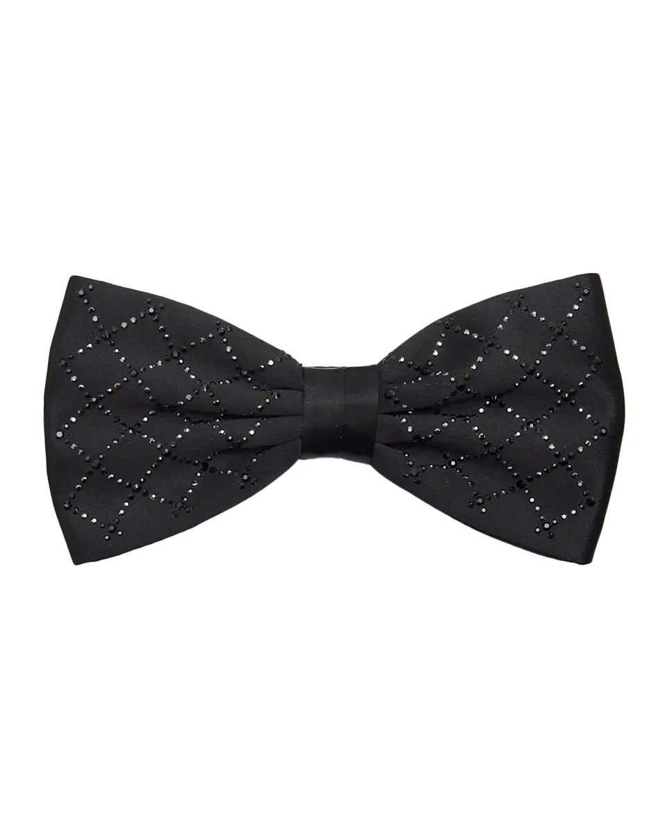Stefano Ricci Men's Swarovski Crystal Lattice Silk Bow Tie | Thumbnail 2 Stefano Ricci Men's Swarovski Crystal Lattice Silk Bow Tie | Thumbnail 2
