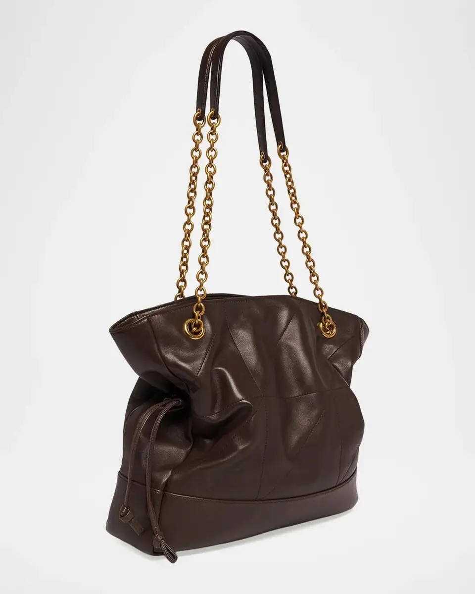Saint Laurent Jamie Logo Leather Shoulder Bag | Thumbnail 3 Saint Laurent Jamie Logo Leather Shoulder Bag | Thumbnail 3