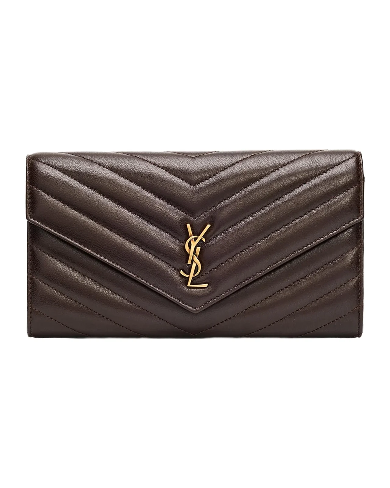 Saint Laurent Cassandre Matelassé Leather Wallet