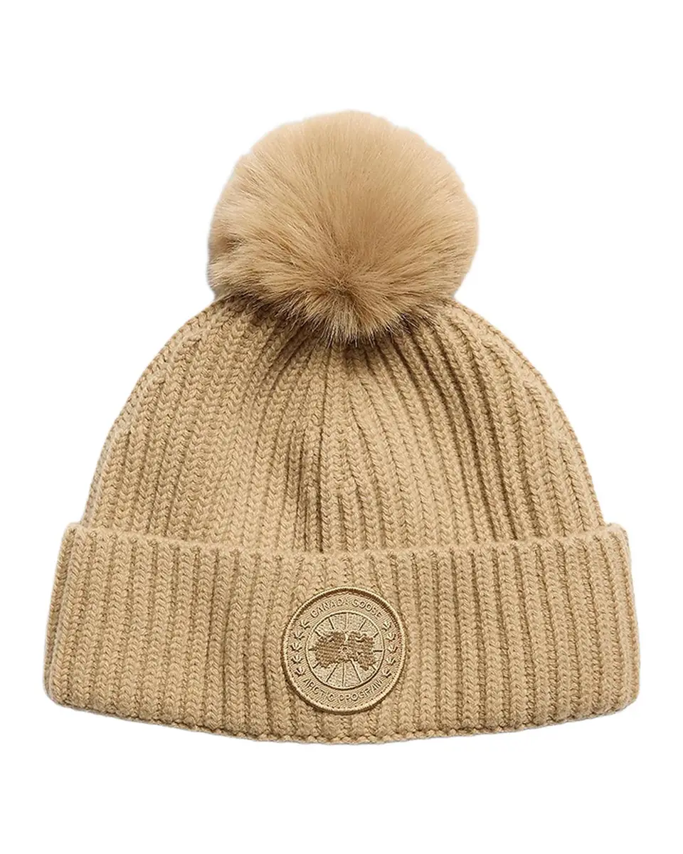 Canada Goose Toque Pom-Pom Merino Wool-Cashmere Beanie | Thumbnail 3