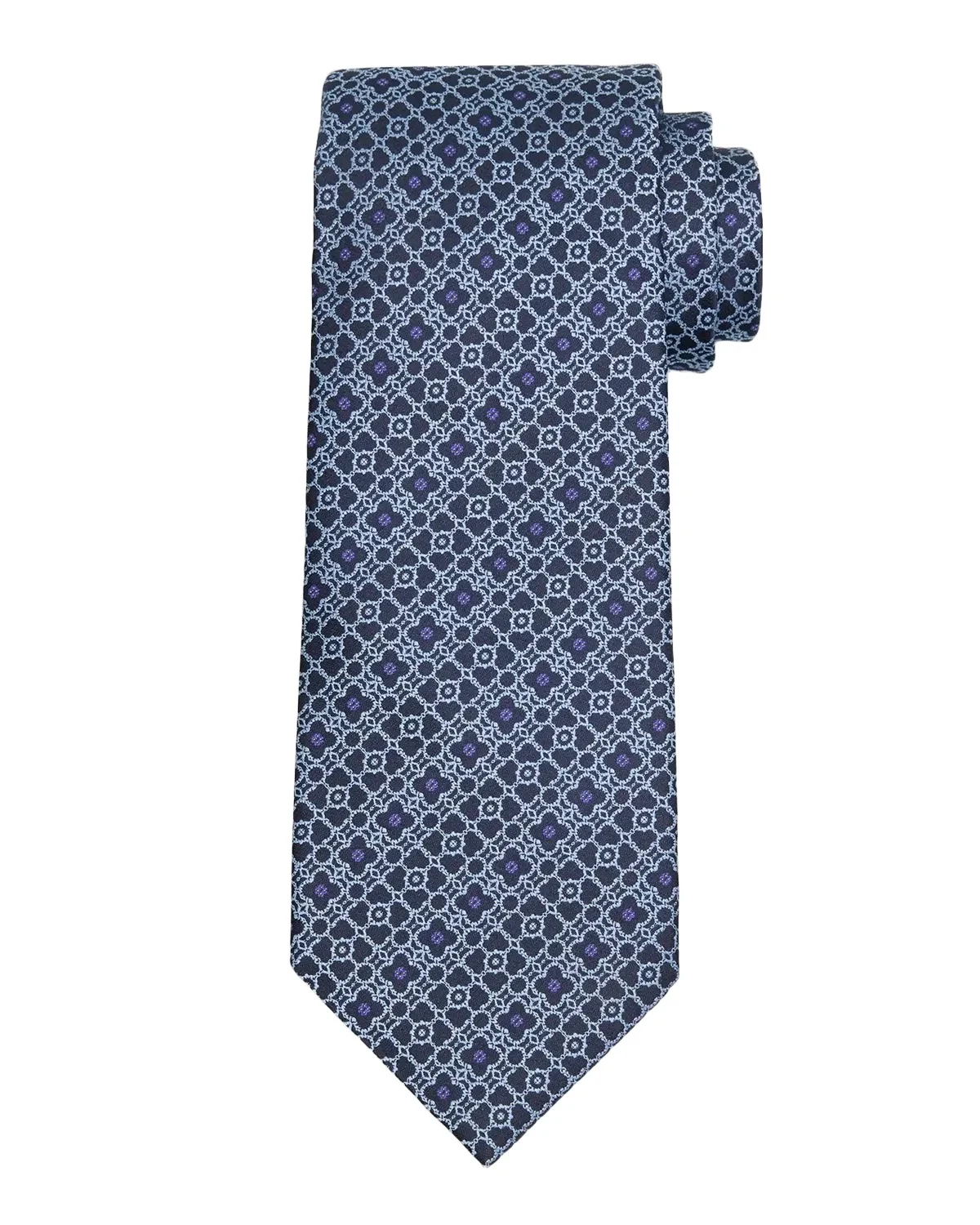 Stefano Ricci Men's Geometric Lattice Silk Tie
