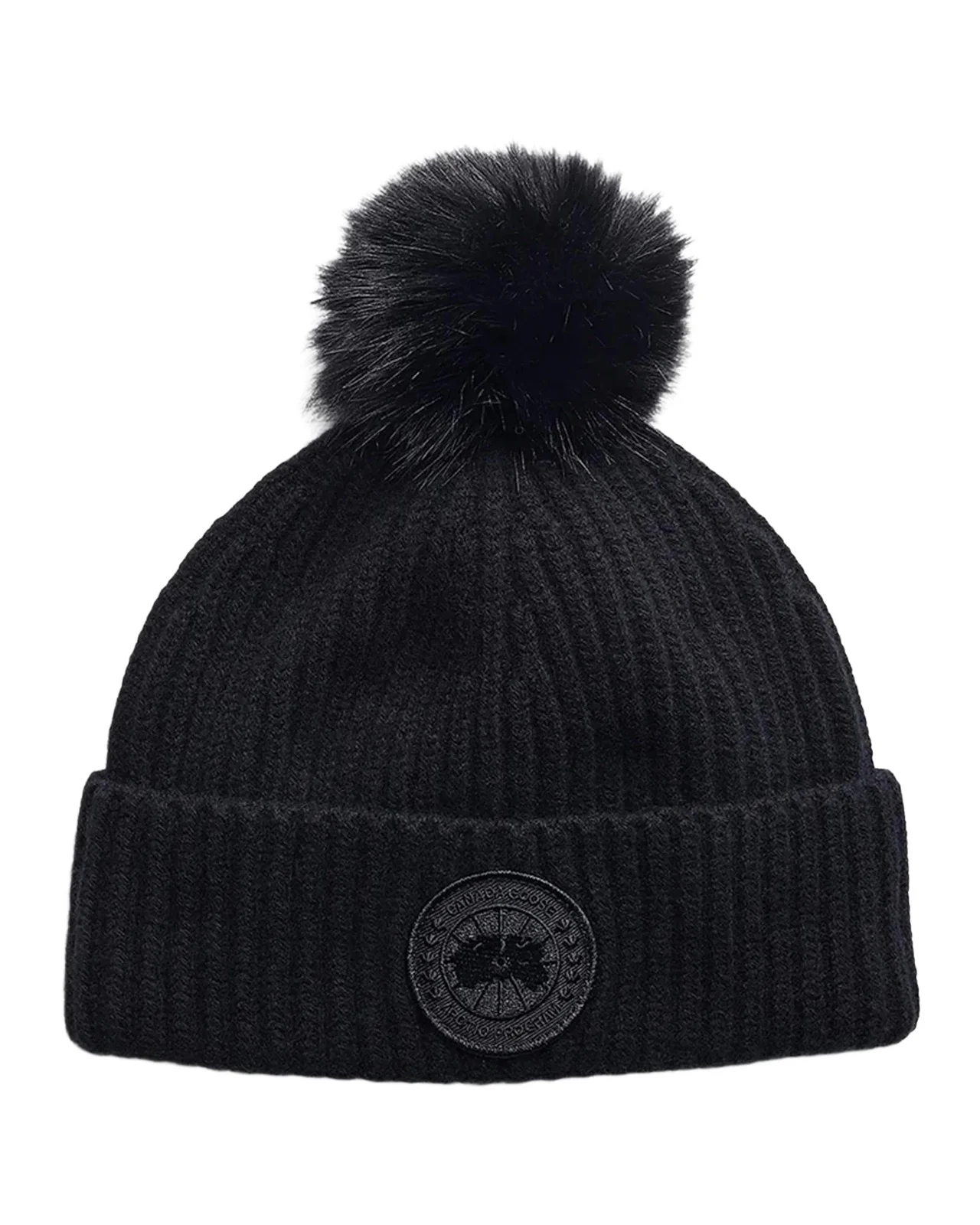Canada Goose Toque Pom-Pom Merino Wool-Cashmere Beanie