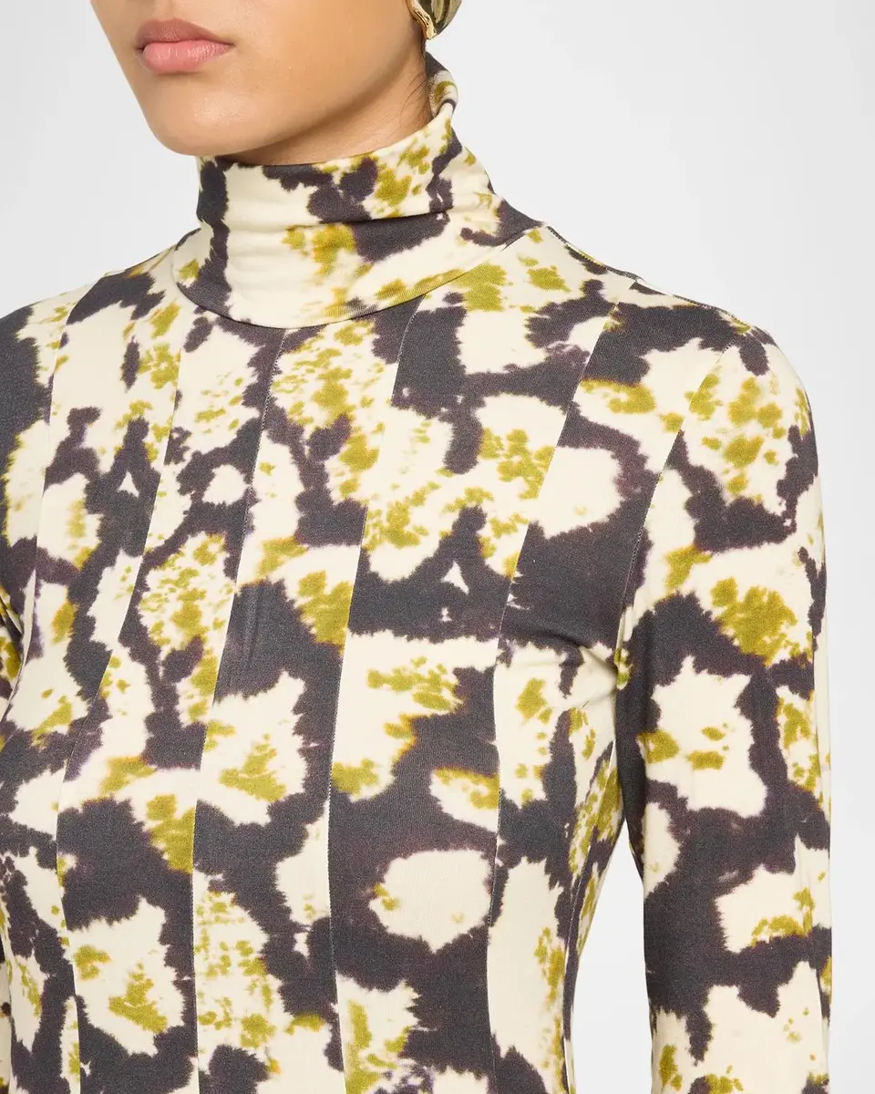 Cara Cara Troy Floral Seamed Midi Dress | Thumbnail 5 Cara Cara Troy Floral Seamed Midi Dress | Thumbnail 5