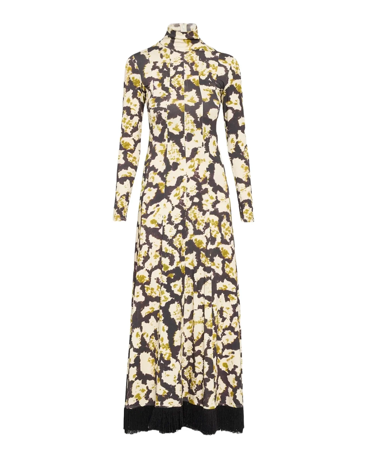 Troy Floral Seamed Midi Dress Troy Floral Seamed Midi Dress