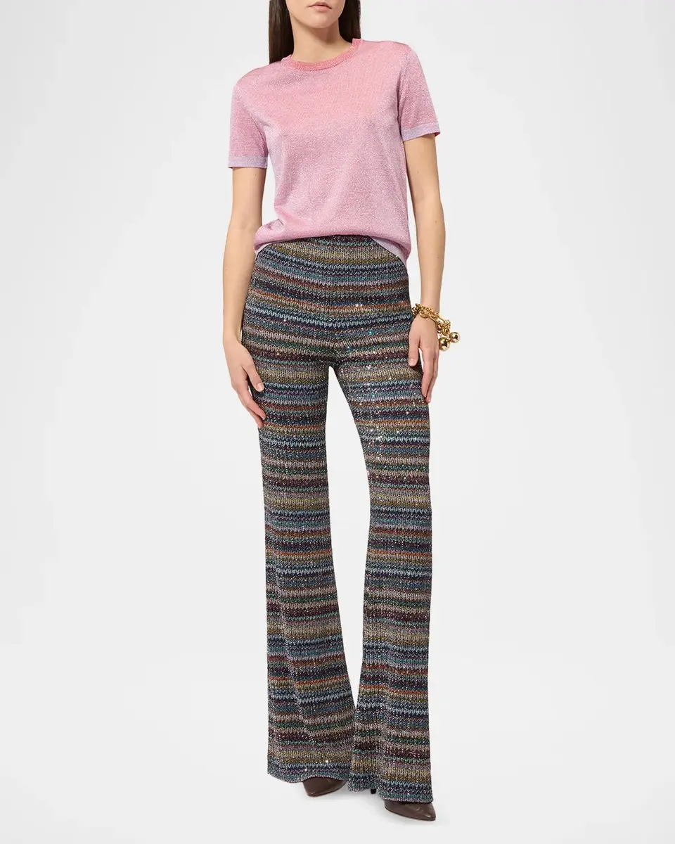 Missoni Striped Flare-Leg Trousers | Thumbnail 2 Missoni Striped Flare-Leg Trousers | Thumbnail 2