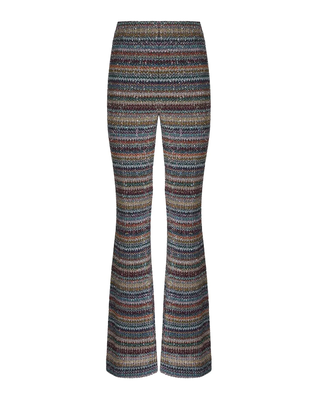 Missoni Striped Flare-Leg Trousers
