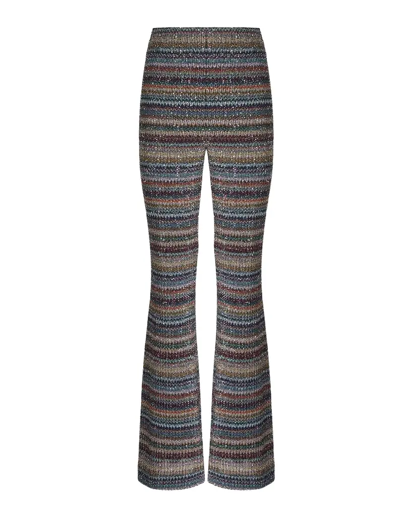 Missoni Striped Flare-Leg Trousers
