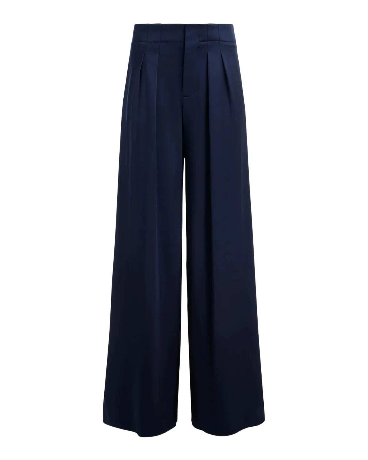 Eloise Satin Wide-Leg Pants