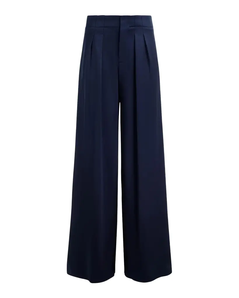 Eloise Satin Wide-Leg Pants Eloise Satin Wide-Leg Pants