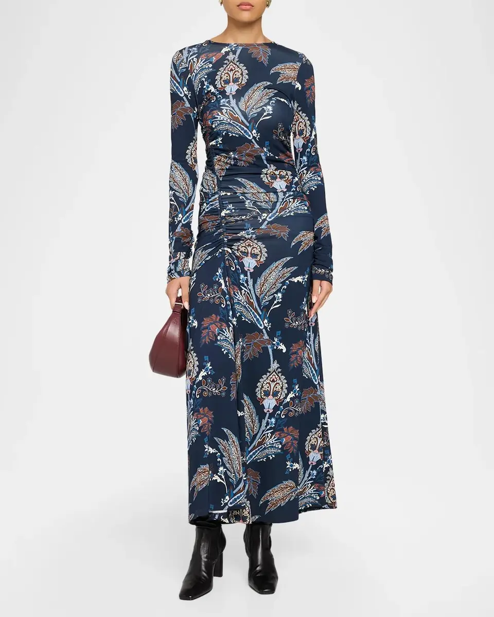 Cara Cara Piermond Paisley Jersey Maxi Dress | Thumbnail 2 Cara Cara Piermond Paisley Jersey Maxi Dress | Thumbnail 2