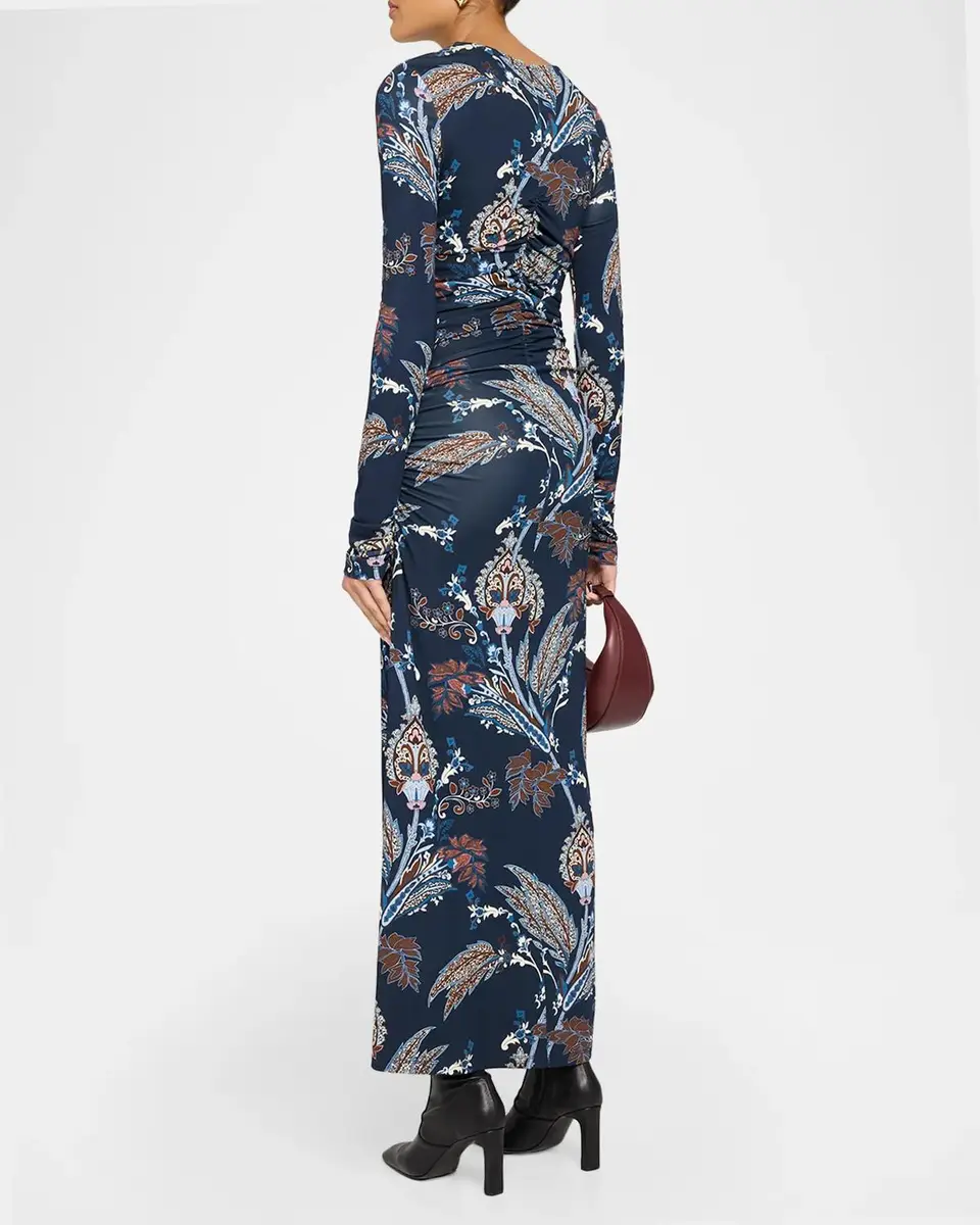 Cara Cara Piermond Paisley Jersey Maxi Dress | Thumbnail 3 Cara Cara Piermond Paisley Jersey Maxi Dress | Thumbnail 3