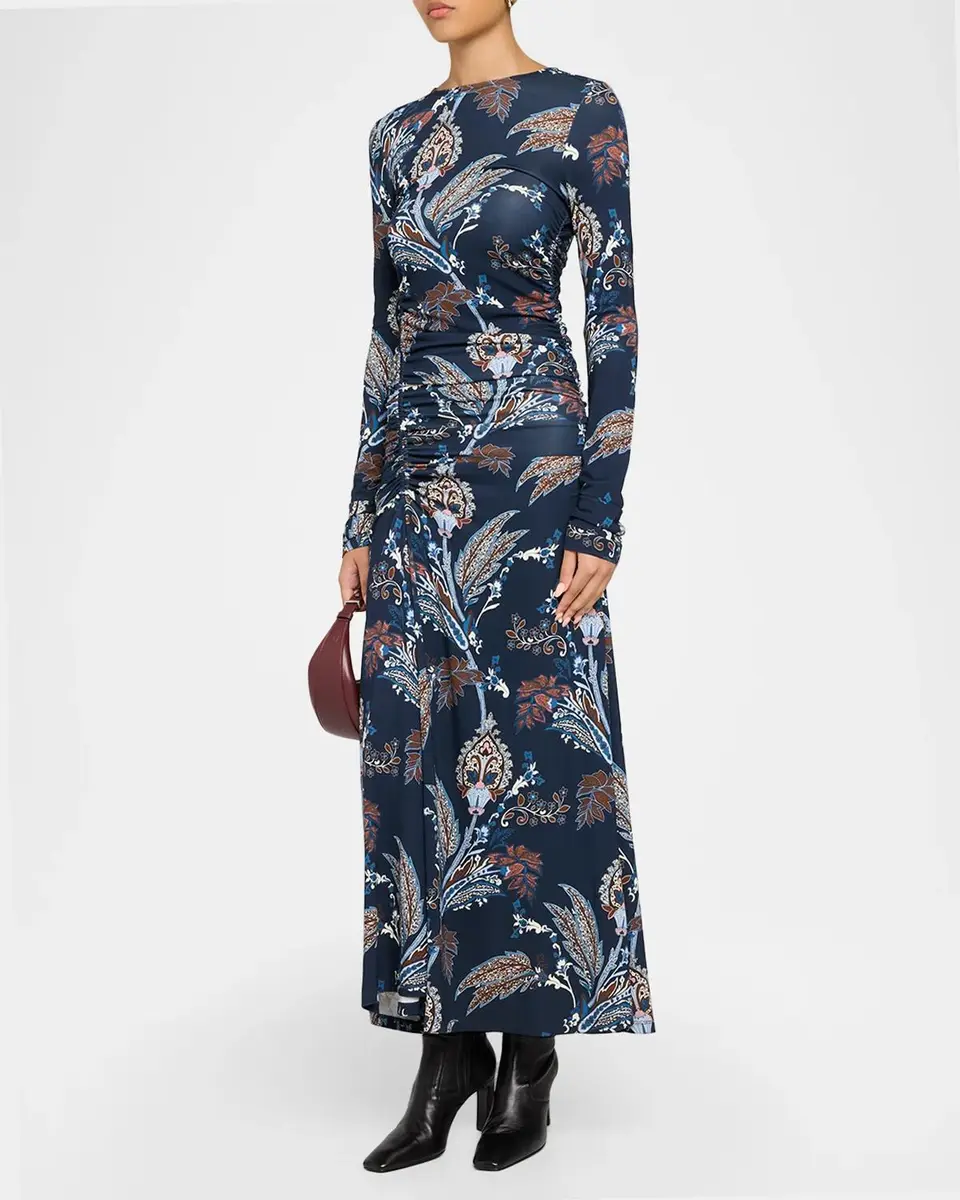 Cara Cara Piermond Paisley Jersey Maxi Dress | Thumbnail 4 Cara Cara Piermond Paisley Jersey Maxi Dress | Thumbnail 4