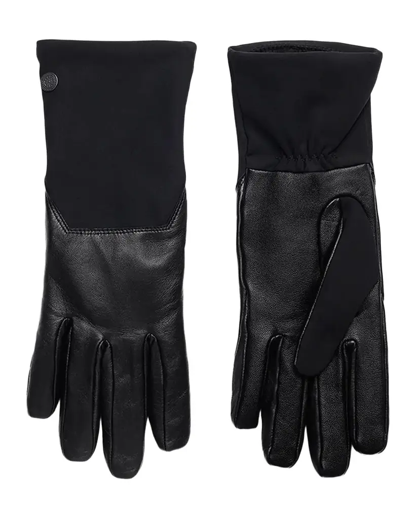 Canada Goose Leather Touchscreen Gloves