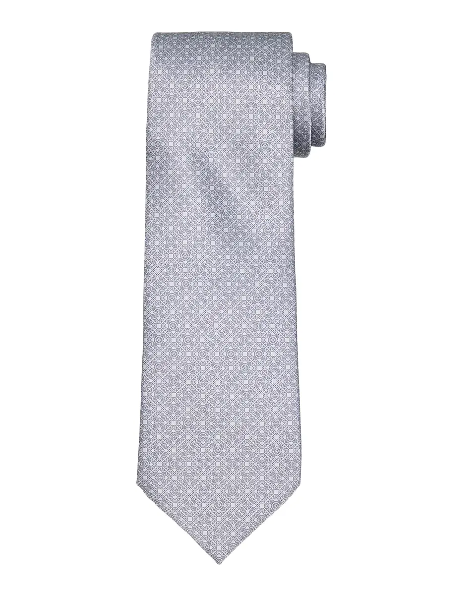 Stefano Ricci Men's Interlocked Mosaic Silk Tie | Thumbnail 2 Stefano Ricci Men's Interlocked Mosaic Silk Tie | Thumbnail 2