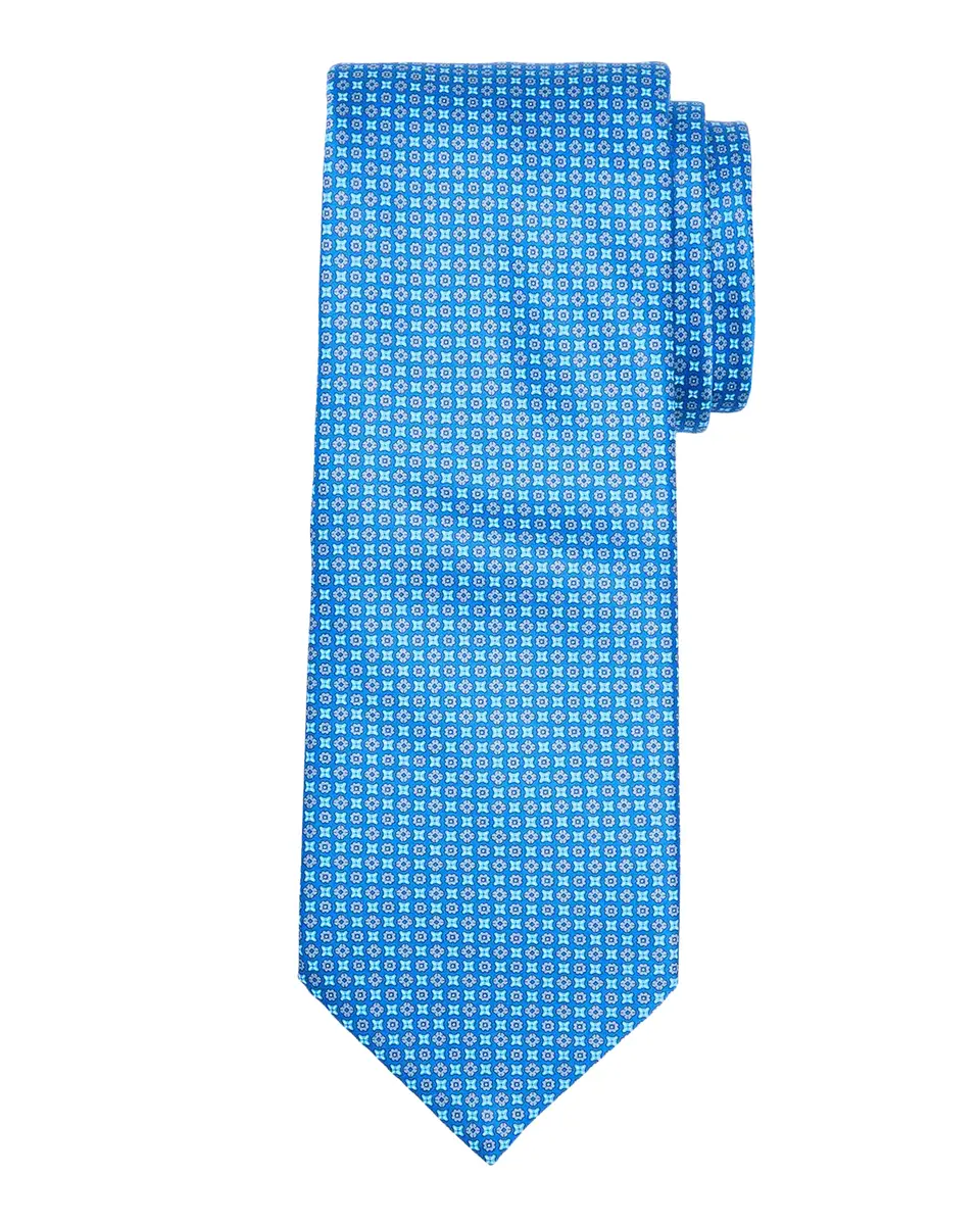 Stefano Ricci Men's Micro-Floral Silk Tie | Thumbnail 2 Stefano Ricci Men's Micro-Floral Silk Tie | Thumbnail 2