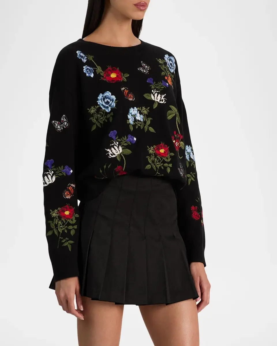 Alice + Olivia Teanna Embellished Sweater | Thumbnail 6 Alice + Olivia Teanna Embellished Sweater | Thumbnail 6