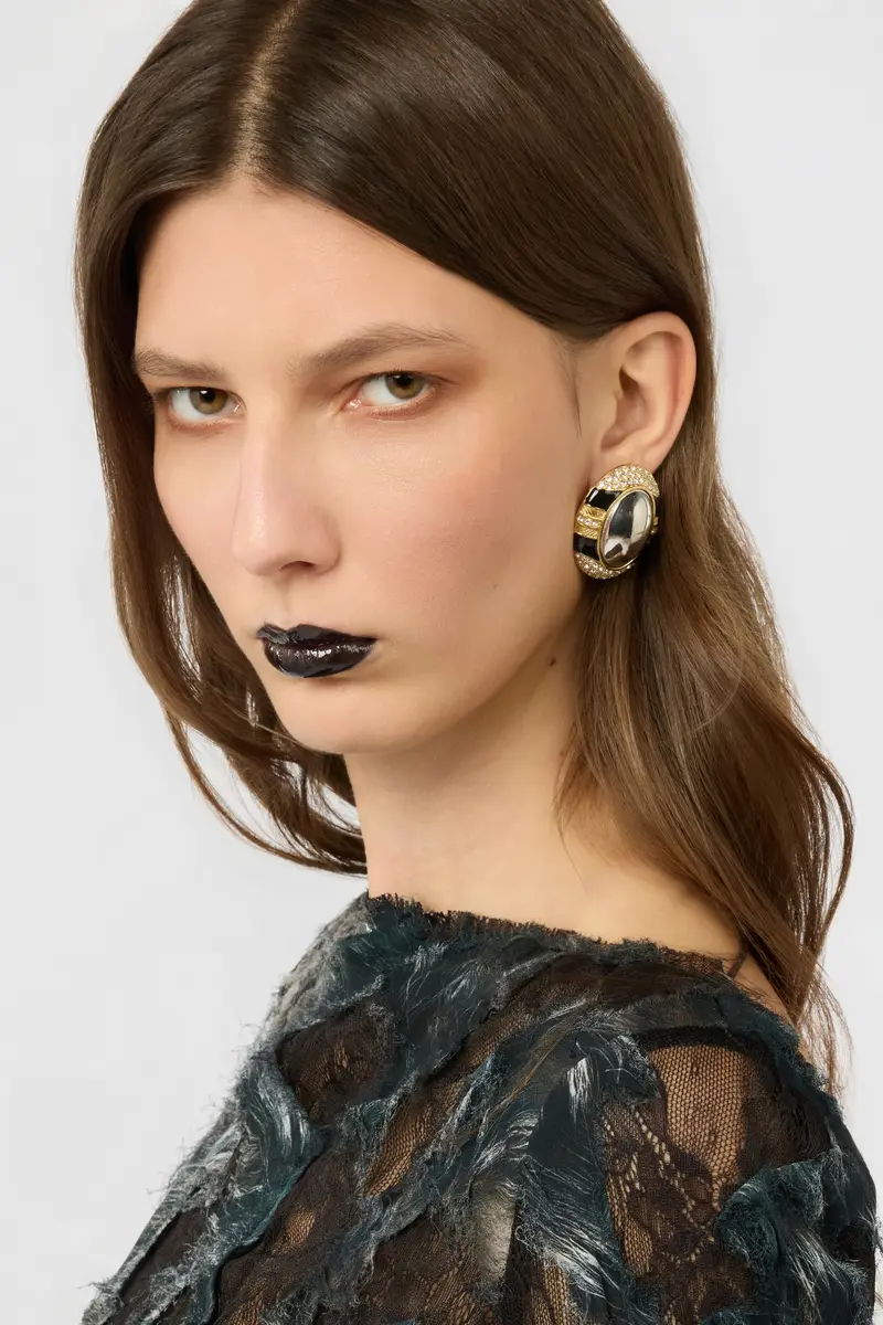 Roberto Cavalli Earrings Gold | Thumbnail 2 Roberto Cavalli Earrings Gold | Thumbnail 2