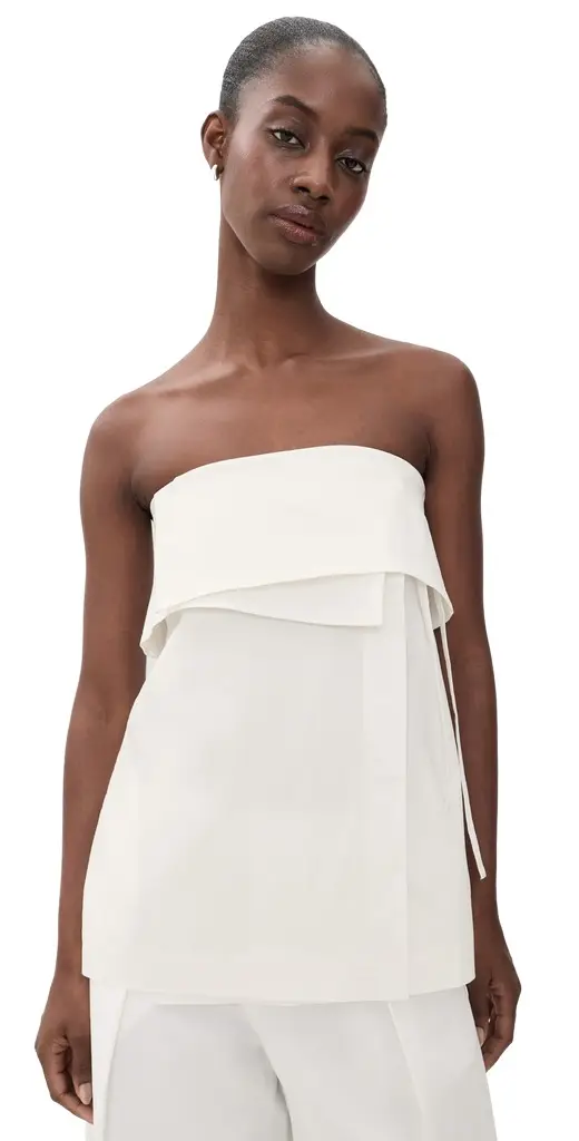 Strapless Wrap Top
