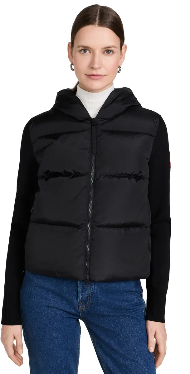 Hybridge Wide Quilt Knit Hoodie Hybridge Wide Quilt Knit Hoodie