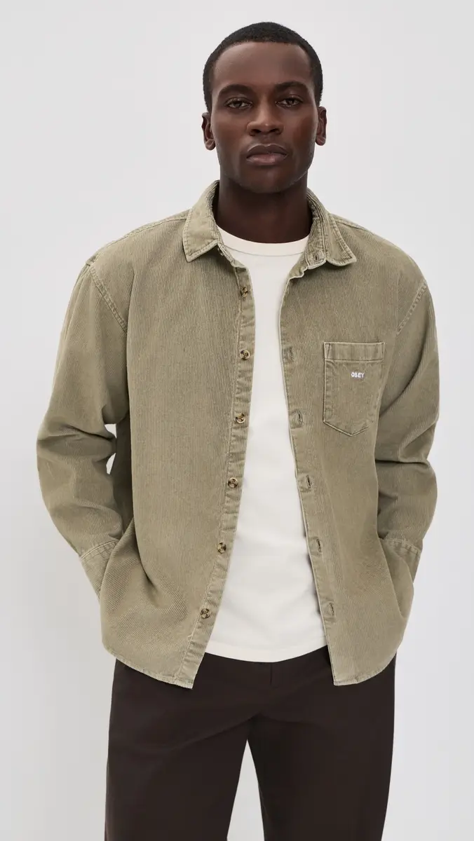 Obey Tommy Corduroy Shirt | Thumbnail 2 Obey Tommy Corduroy Shirt | Thumbnail 2