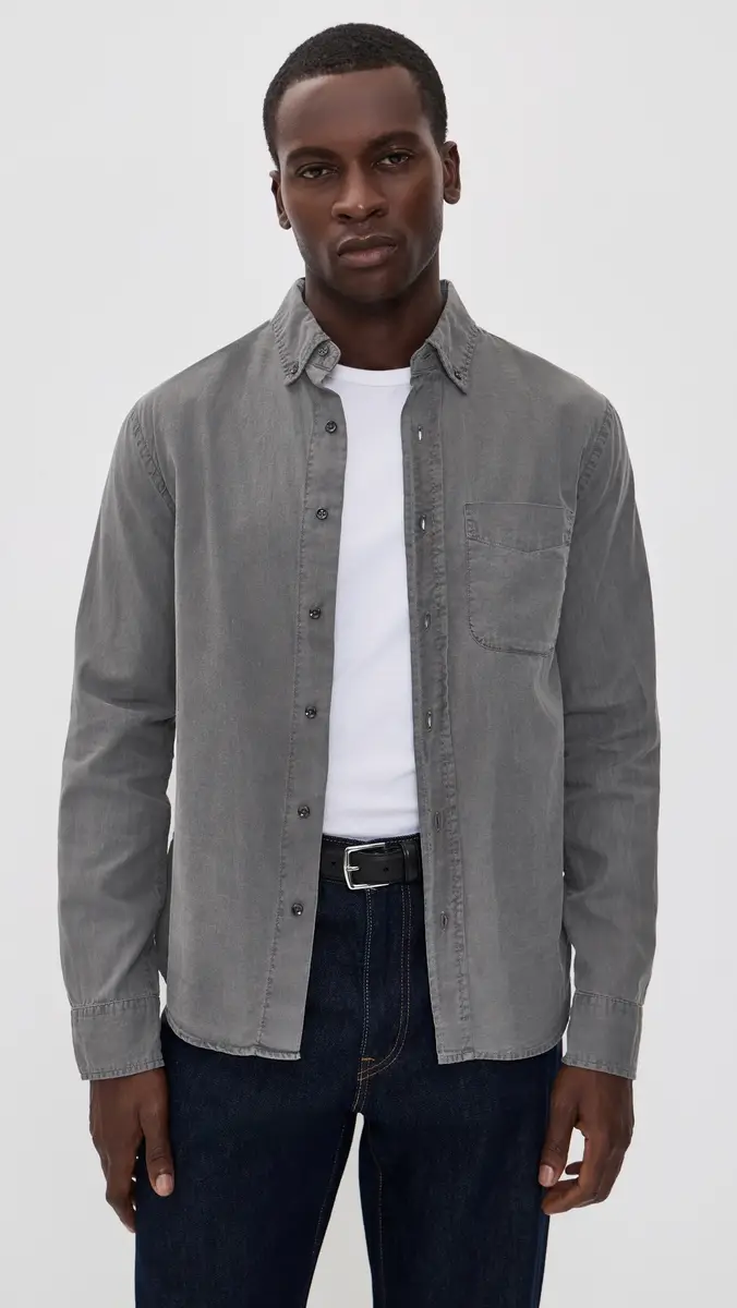 Save Khaki AA Oxford Shirt | Thumbnail 2