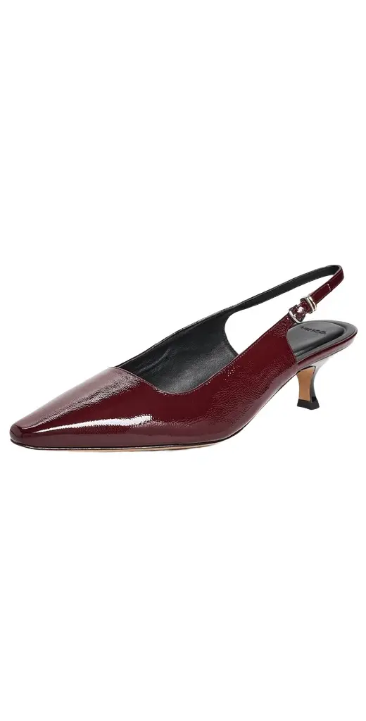 Vince Sabra Slingback Kitten Heels